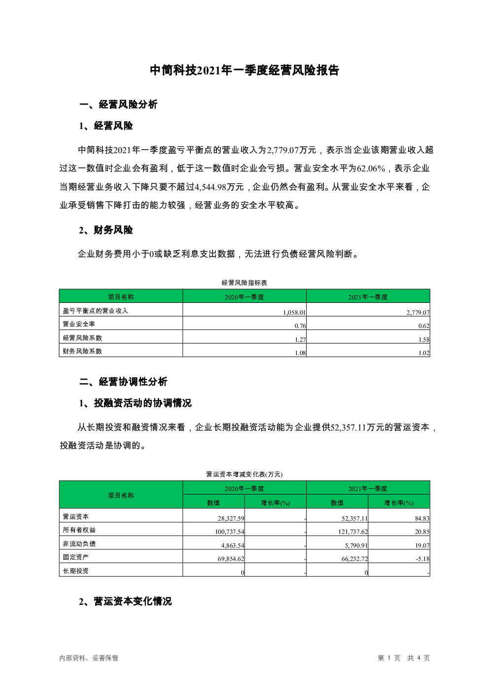 中新科技財務風險解析與防范策略